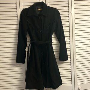 Black coat size small originally from Bloomingdale's